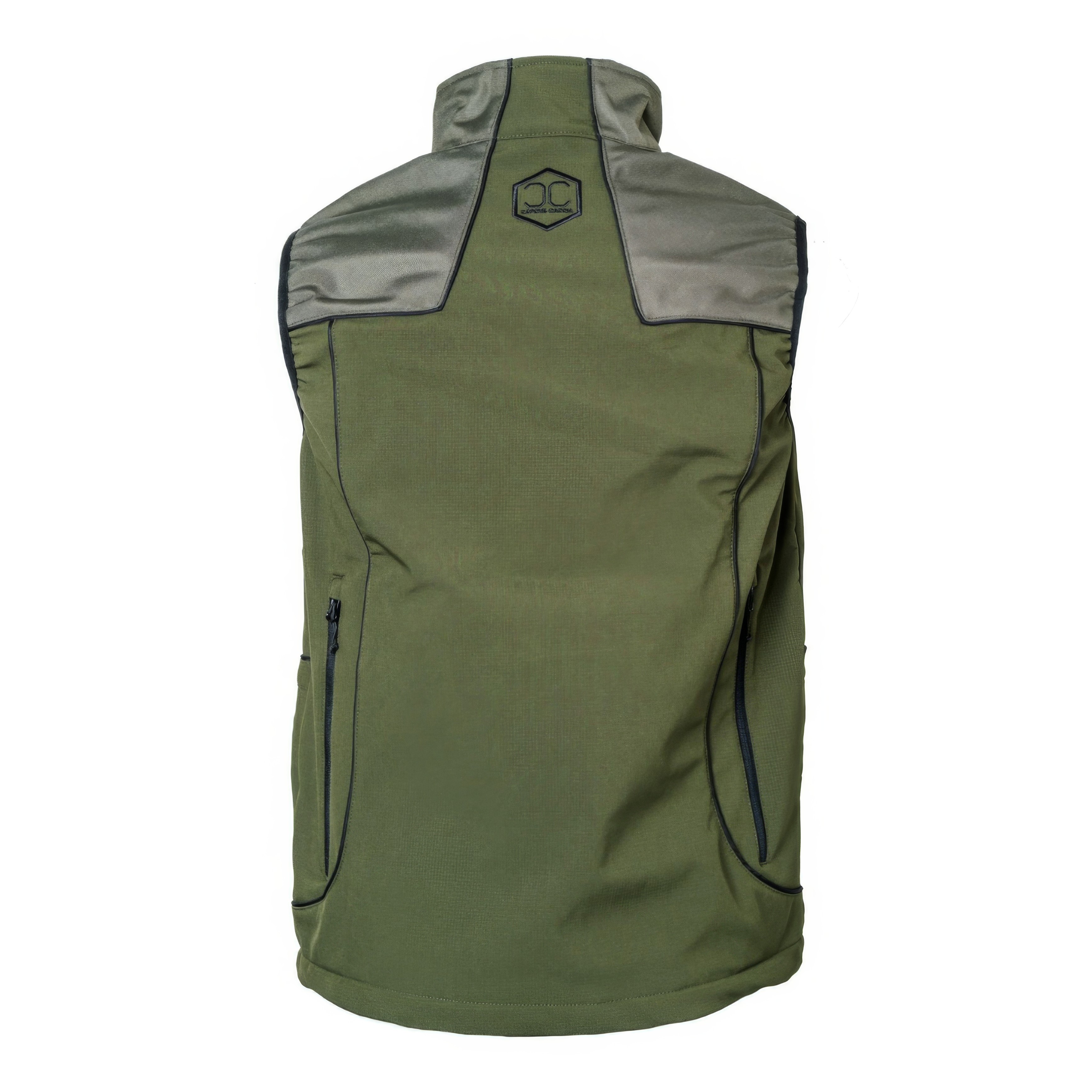 Vesuvio HV Khaki Vest Clothing
