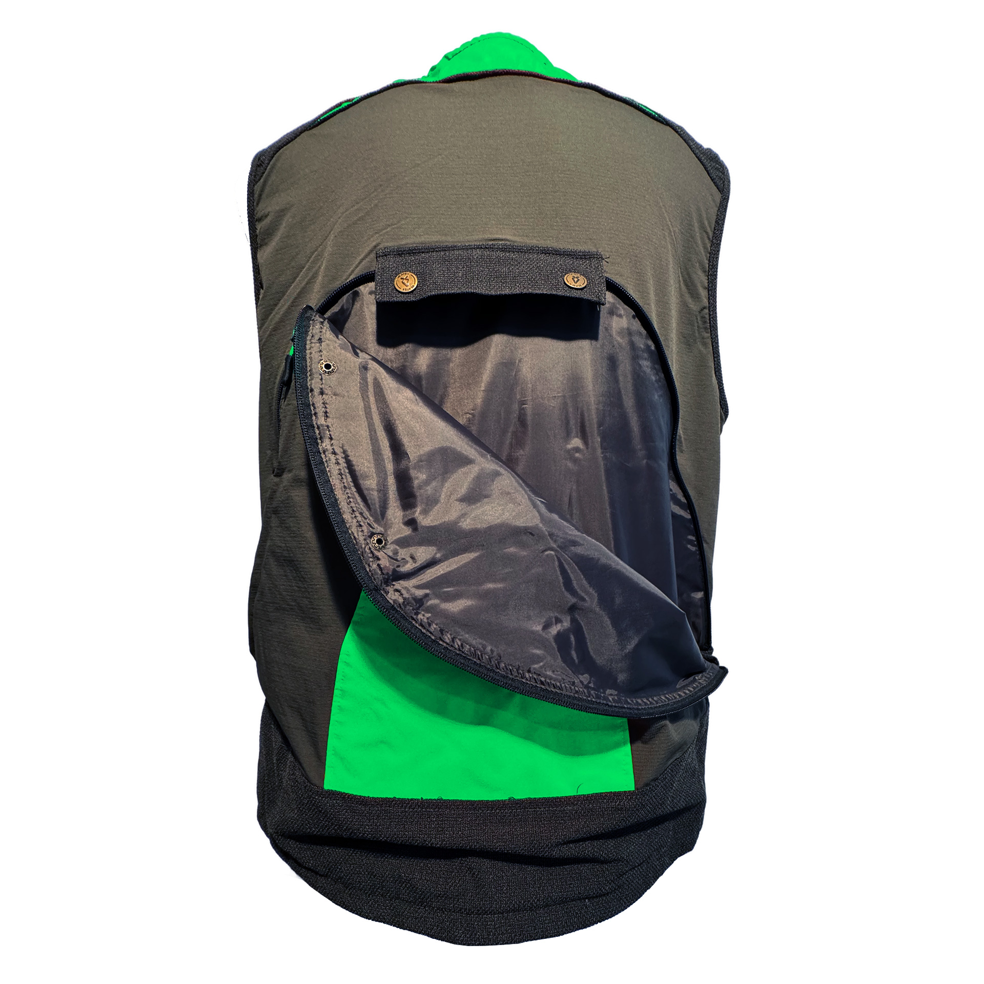 Blatex green vest Clothing