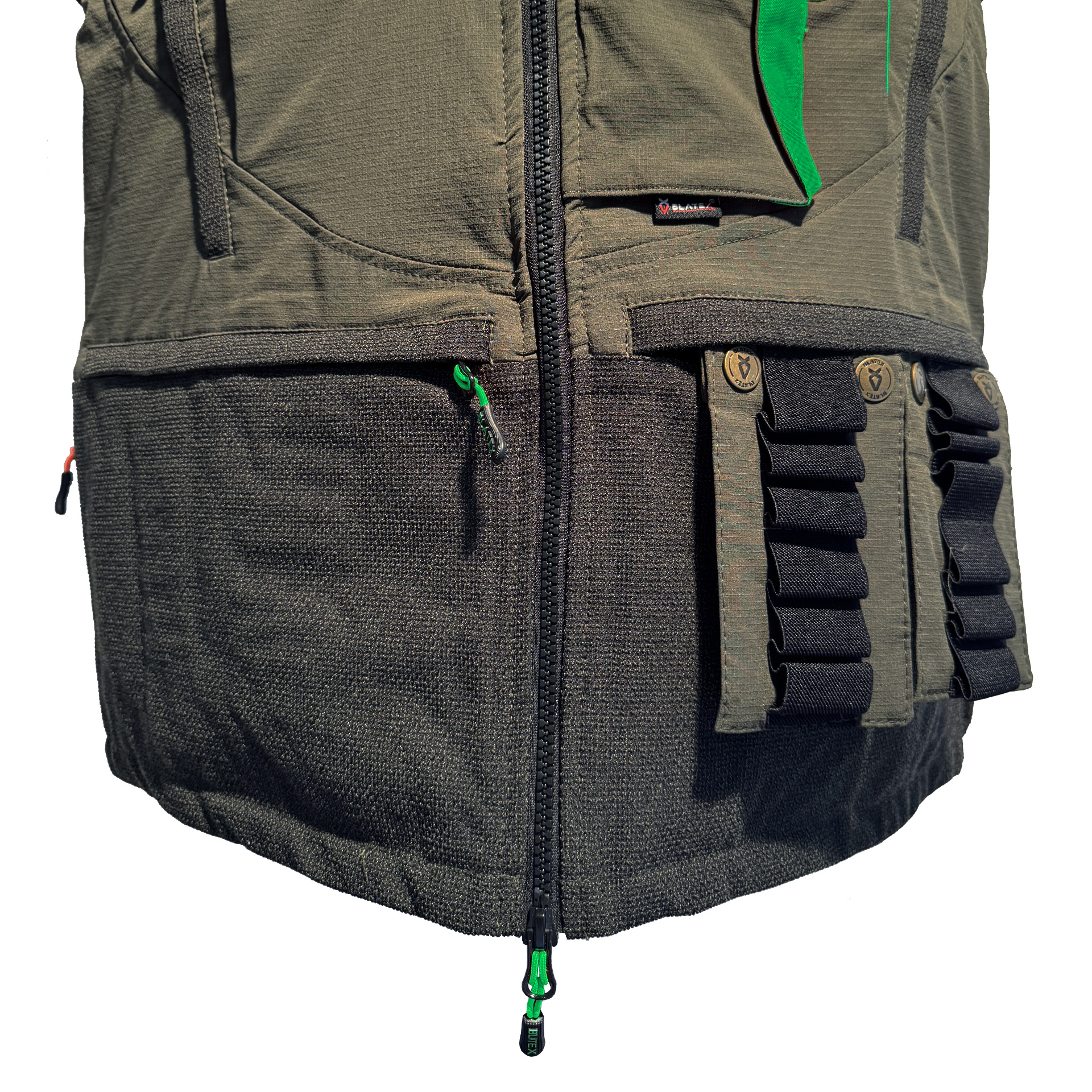 Blatex green vest Clothing